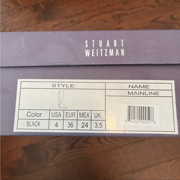 Stuart Weitzman Mainline Leather Boots - Picture 9 of 11